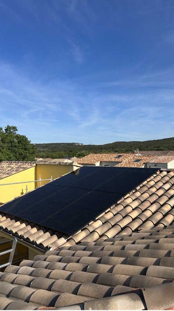 Panneaux photovoltaiques dans le Gard