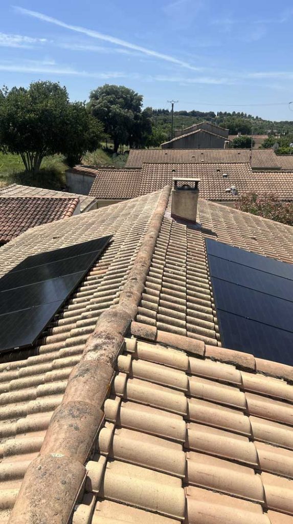 Panneaux photovoltaiques dans le Gard
